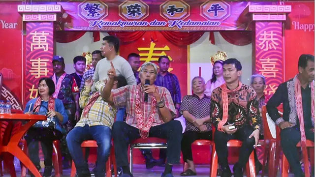 Hadir Perayaan Cap Go Meh di Sepauk, Bupati Ingatkan Untuk Jaga Kedamaian