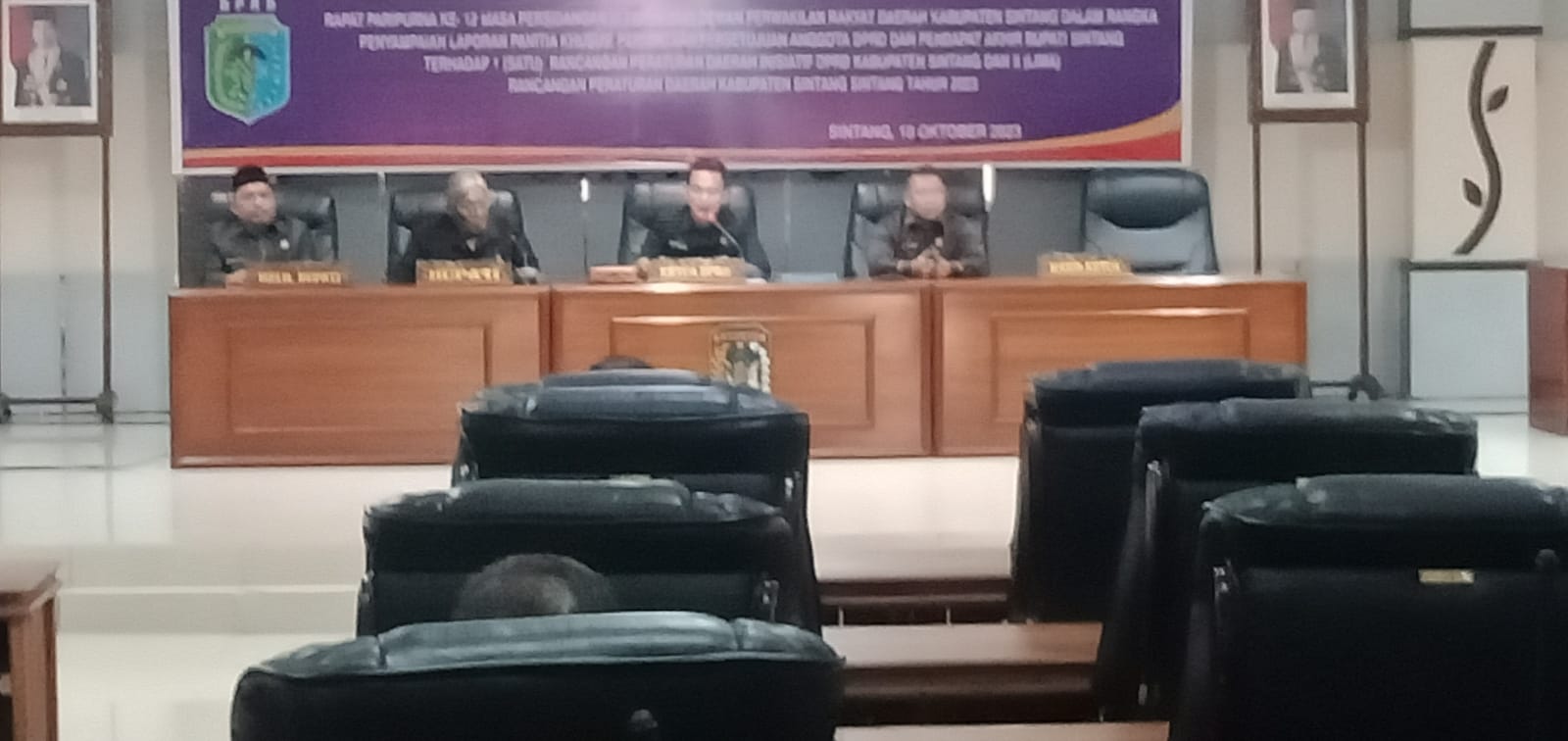 Dalami, Kaji Dan Bahas 6 Raperda, DPRD Sintang Bentuk Tiga Pansus