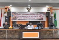 Pemerintah Desa Launching Integrasi Pemasaran Produk Tenun Ikat Badan Usaha Milik Desa