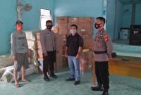Polsek Dedai Kawal Pendistribusian APD