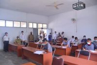 Bupati Jarot Tinjau Seleksi Bacakades di Unka Sintang