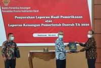 Sudah Diperiksa Oleh BPK Kalbar, LKPD Kabupaten Sintang Tahun 2020 Diganjar Opini WTP