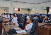 Belasan Kades Datangi Kantor DPRD Sintang