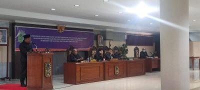 Dewan Gelar Rapat Paripurna Penetapan Calon Bupati