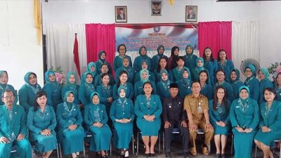 Sebanyak 7 Ketua PKK Desa Dilantik, Ini Pesan Camat Sungai Tebelian