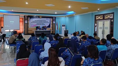 Yustinus Pimpin Rapat Evaluasi Program Penurunan Stunting