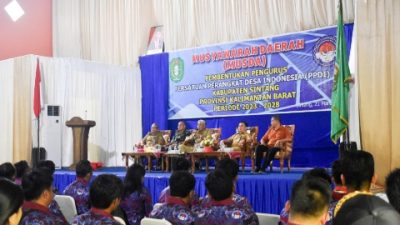 Bupati Sintang Hadiri Musda PPDI