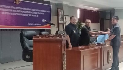 Setujui Raperda APBD Sintang 2024, Fraksi PKB Beri Sejumlah Masukan Dan Usulan