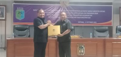 Peripurna Ke-15 DPRD Sintang: Jawaban Terhadap Pandangan Umum Fraksi-Fraksi