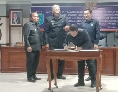 Harapan DPRD Sintang Terhadap APBD 2024