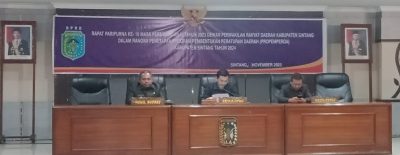 Inilah Raperda Yang Akan Dibahas DPRD Tahun 2024
