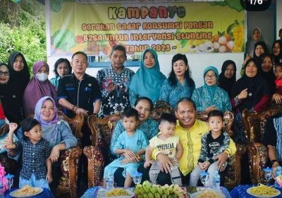 Desa Sungai Ana Gelar Kampanye Gerakan Sadar Konsumsi Makanan Bergizi