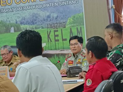 Hadapi Bencana Alam, BPBD Sintang Terus Pelihara Peralatan Yang Sudah Ada