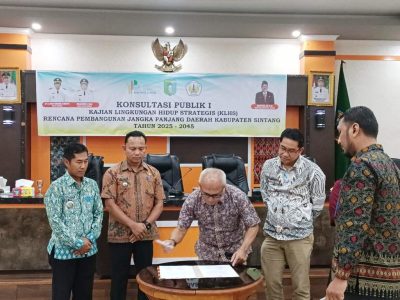 Kajian Lingkungan Hidup Wajib Dimasukkan Dalam RPJPD Sintang