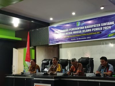 Jelang Pemilu, Jurnalis di Sintang Diminta Tak Sebarkan Informasi Hoaks