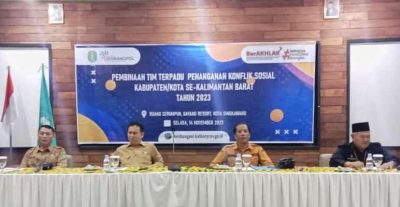 Hadapi Pemilu, Kesbangpol Sintang Petakan Potensi Konflik