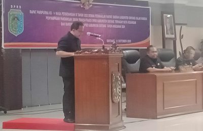 Fraksi Hanura Pertanyakan Wacana Pemecahan Dinas Pertanian Dan Perkebunan
