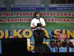 Pameran Ekraf dan Kuliner Sintang Sukses
