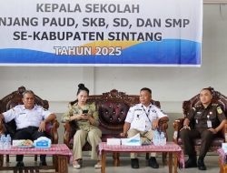 Rapat Koordinasi Kepala Sekolah Digelar, Sintang Perkuat Sinergi dan Mutu Pendidikan