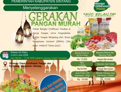 Pangan Murah di Sintang, Wujud Kepedulian Jelang Hari Raya