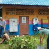 Tindak Lanjuti Imbauan Bupati, Kominfo Sintang Bersihkan Lingkungan