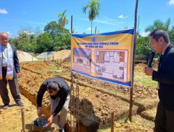 Supriyadi Dukung Penuh Pembangunan Rumah Dinas Gembala Sidang GKII Bereda Dak Jaya