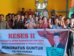 Jalan Rusak, Pendidikan, dan Ekonomi Jadi Sorotan dalam Reses Honoratus Guntur di Telian Sahabung