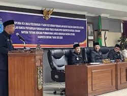 Rapat Paripurna ke-6 DPRD Sintang Bahas Pandangan Fraksi tentang Raperda RPJMD 2025–2029