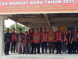 Gawai Dayak di Mangat Baru, Toni Serukan Jaga Budaya