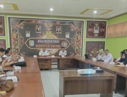 Inspektorat Sintang Gelar Pra Gelar Pengawasan 2025 dan Pemutakhiran Data Bersama Kecamatan