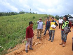 Warga Pauh Desa Apresiasi Pembangunan Jalan Penghubung ke Umin Jaya