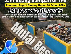 DLH Sintang Perketat Pengawasan TPS untuk Tingkatkan Disiplin Pembuangan Sampah